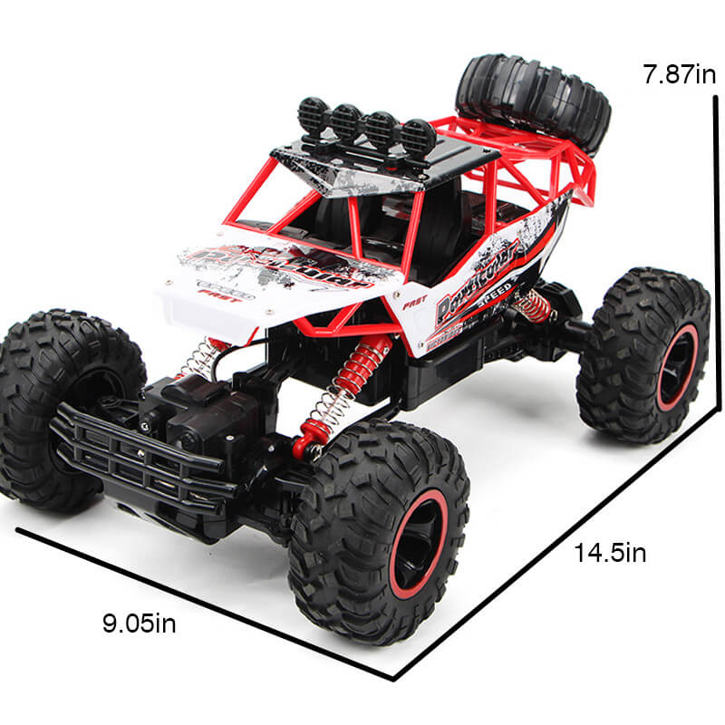 Remote Control Monster Truck | 4x4 Off-Road RC Vehicle with All-Terrain Tires