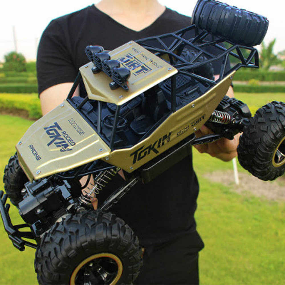 Remote Control Monster Truck | 4x4 Off-Road RC Vehicle with All-Terrain Tires
