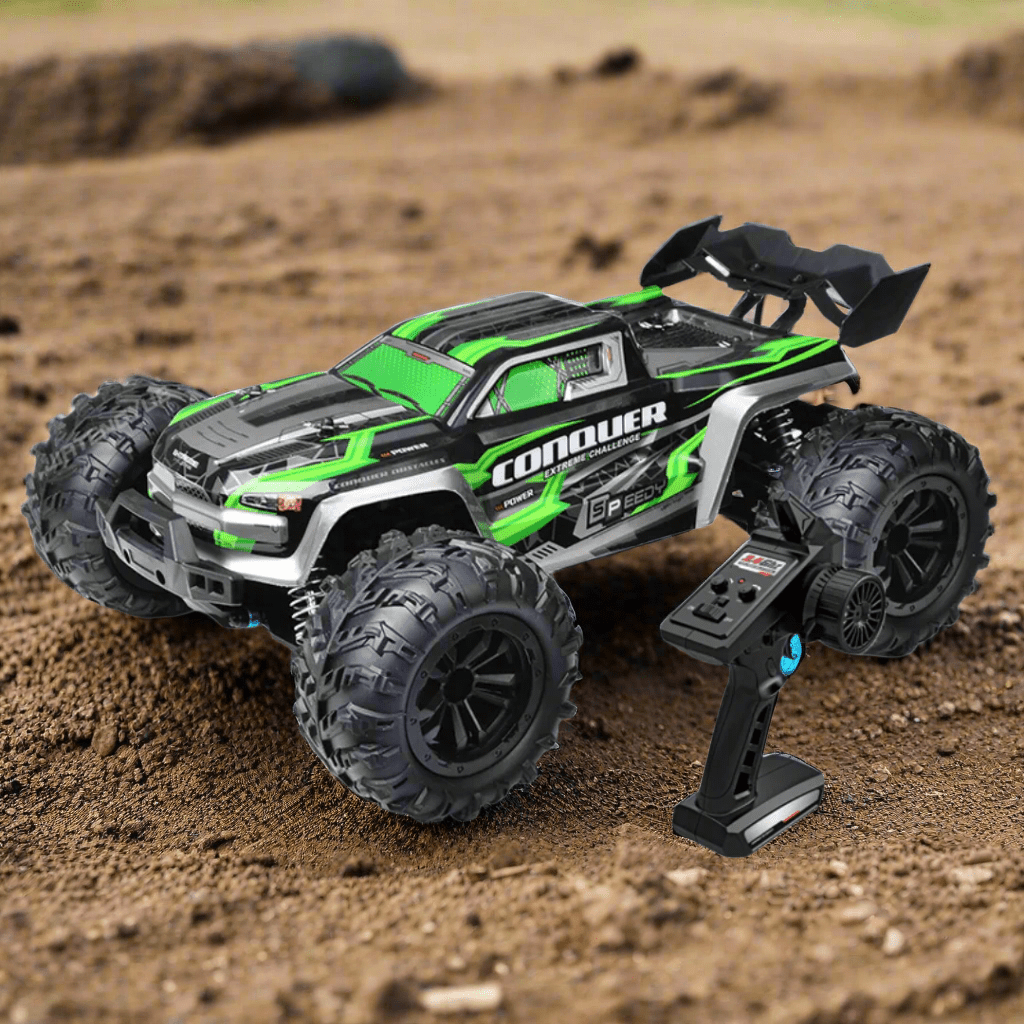 Conquer: 31 MPH Remote Control Racing Buggy - Monster Truck With Dual Batteries