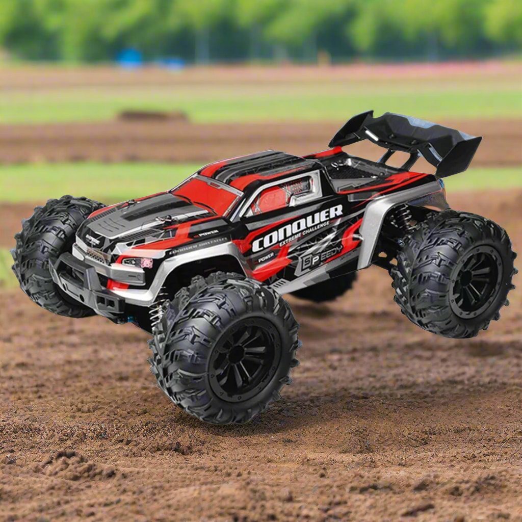 Conquer: 31 MPH Remote Control Racing Buggy - Monster Truck With Dual Batteries