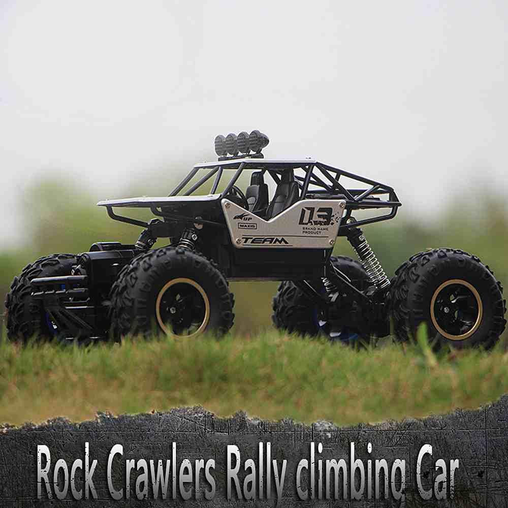 Remote Control Monster Truck | 4x4 Off-Road RC Vehicle with All-Terrain Tires