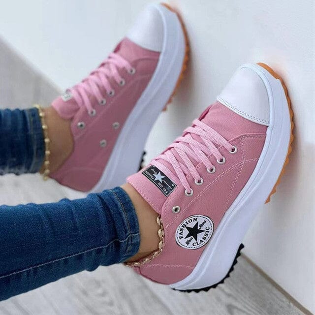Modern Chunky Women’s Trainers with Contrast Sole