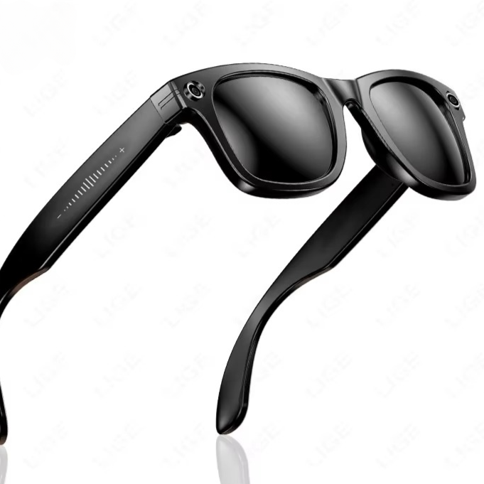 Smart Camera Glasses with Photo, Video, AI Translation & Bluetooth Audio