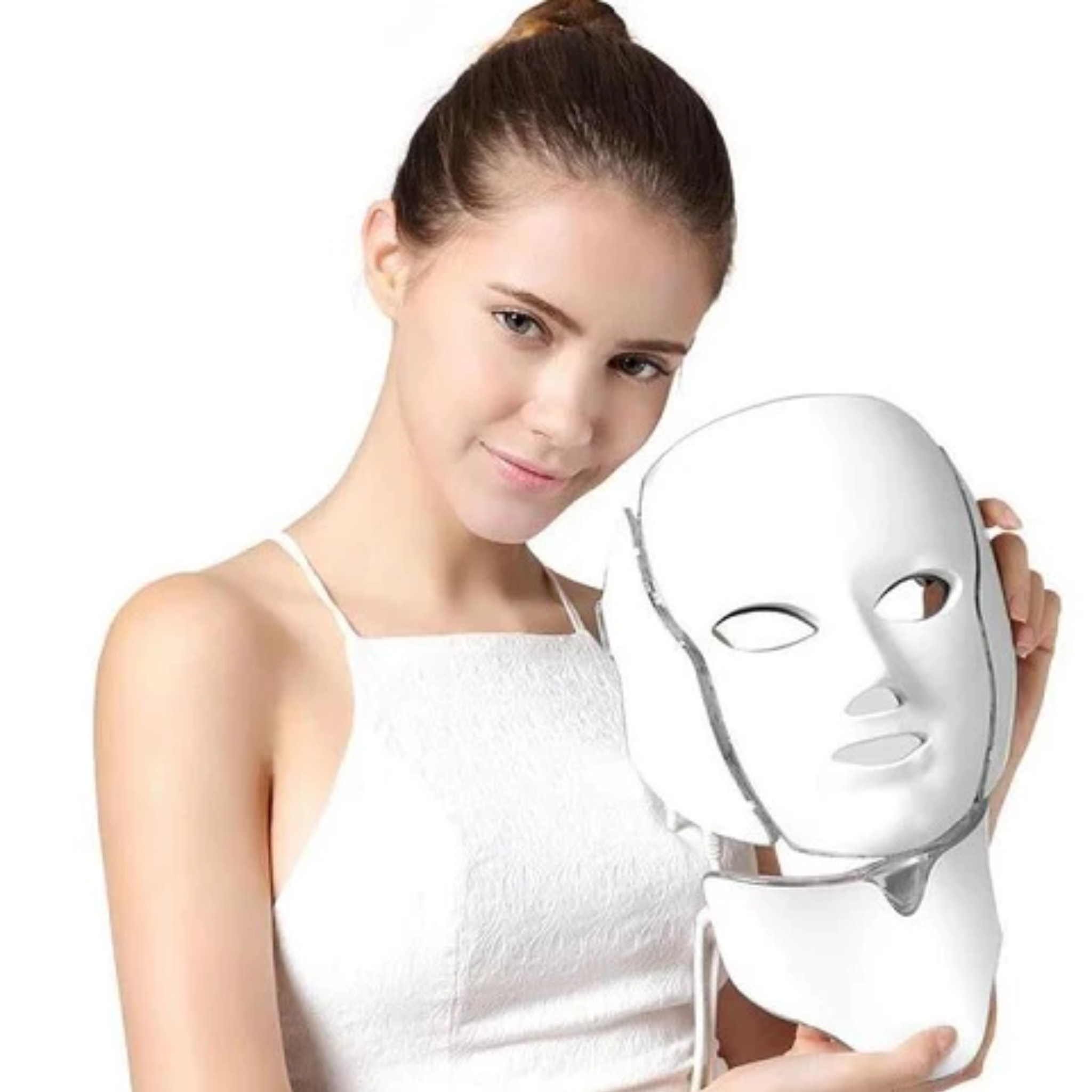 Professional 7-Color LED Phototherapy Mask | for Anti-Aging, Acne & Skin Rejuvenation