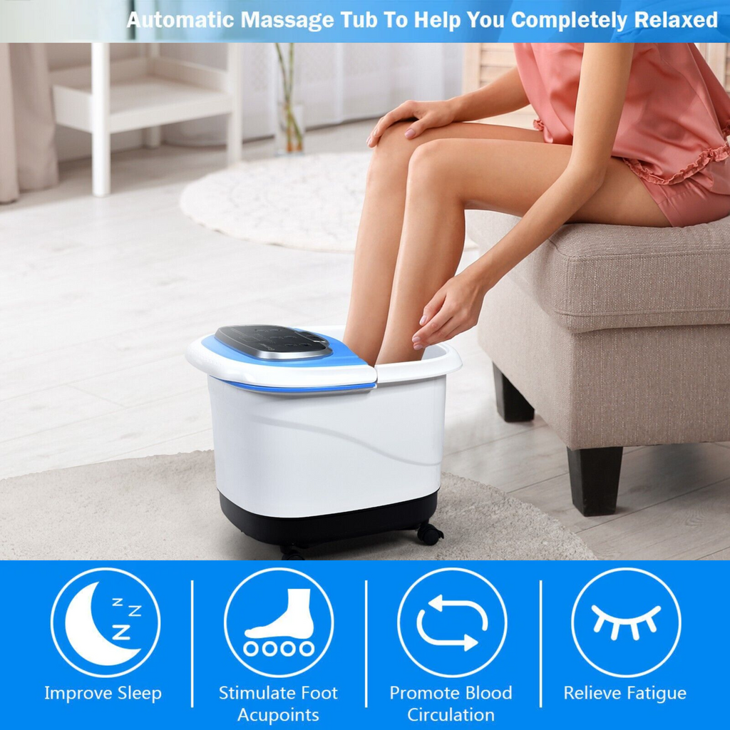 Foot massage best sale bath machine