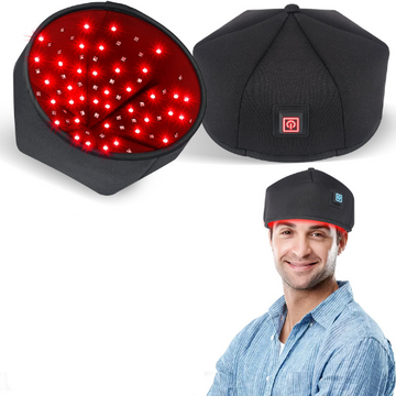At Home Infrared Red light hair growth Cap with 120 LED