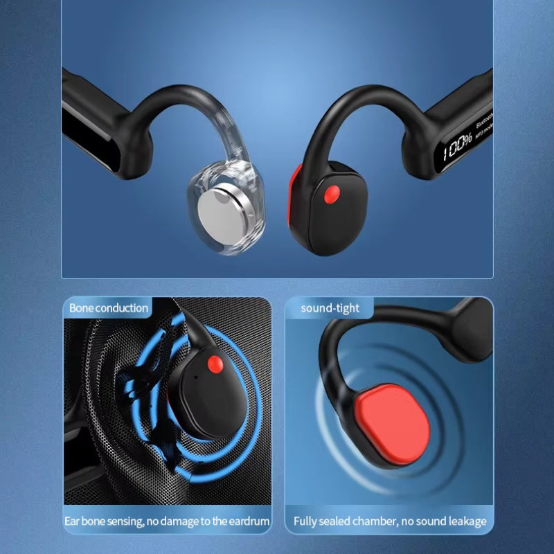Swimming Headphones | Bone Conduction | IPX8 Waterproof | 8-Hour Battery | 32GB MP3