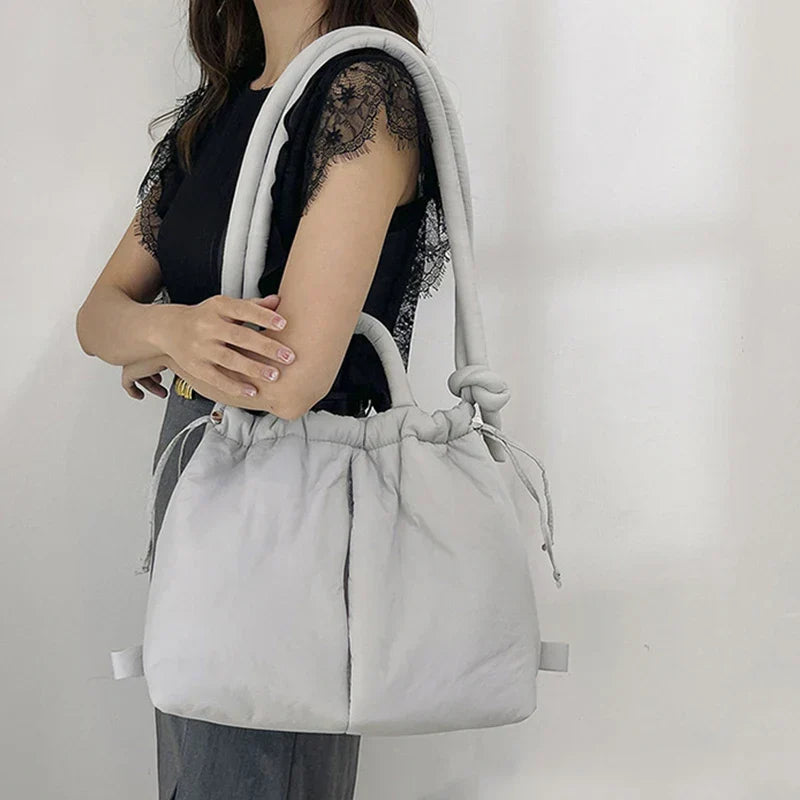 Women's Quilted Puffer Handbag