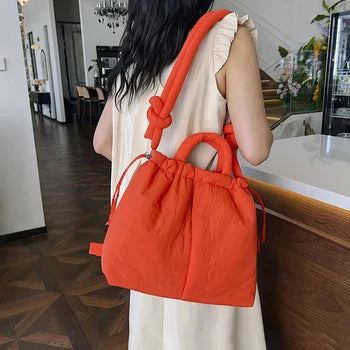 Women's Quilted Puffer Handbag