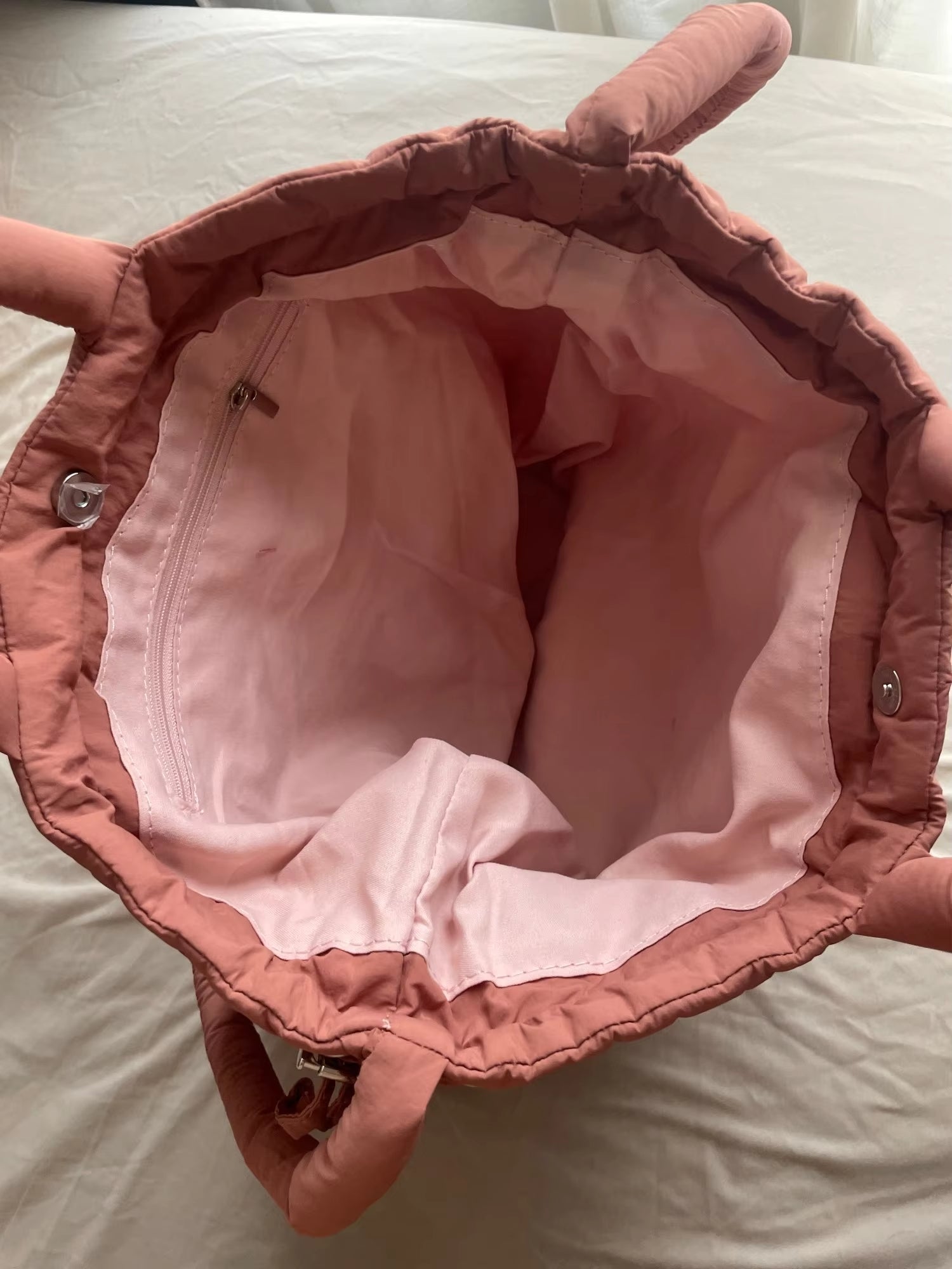 Women's Quilted Puffer Handbag