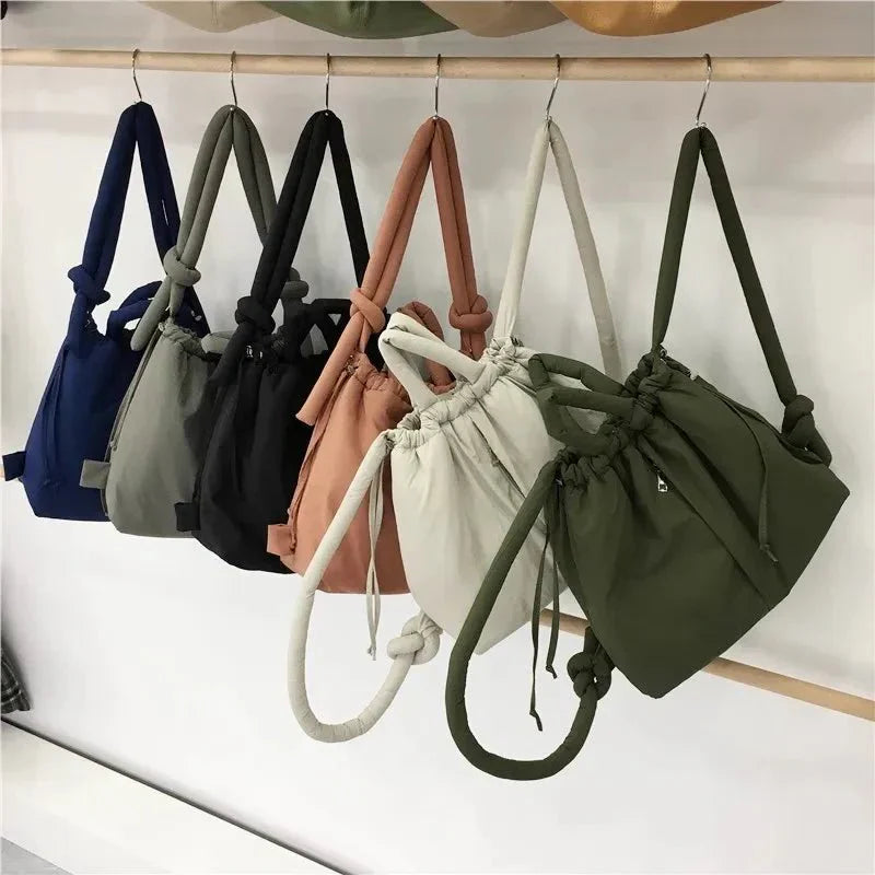 Women's Quilted Puffer Handbag