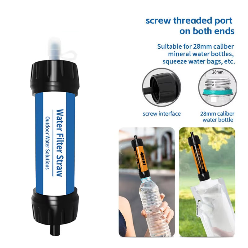 AquaZipo Backpacking Water Filter | Clean Drinking Water Anywhere