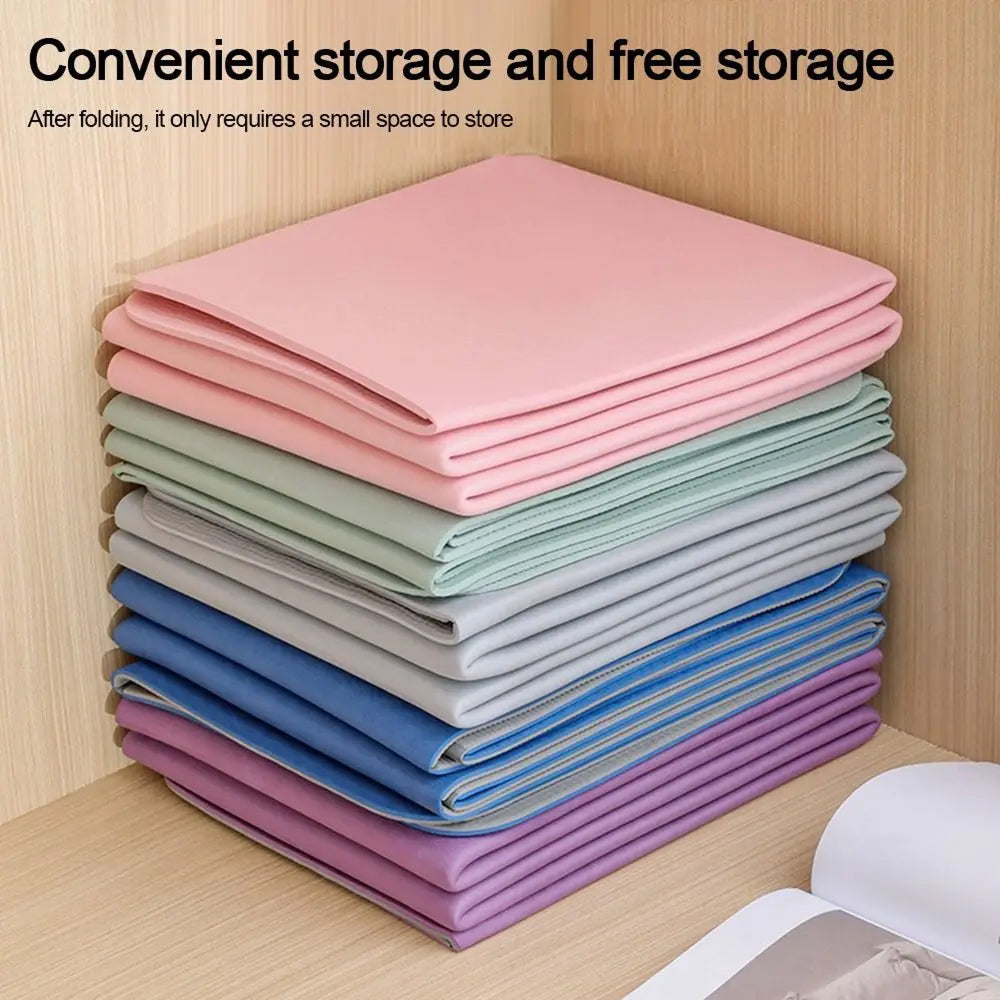 BreziFit Non-Slip Eco-Friendly Yoga Mat – TPE Material, Alignment Lines & 6mm Extra Cushioning