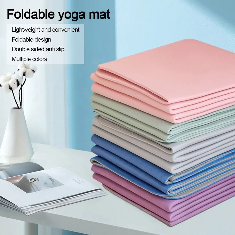 BreziFit Non-Slip Eco-Friendly Yoga Mat – TPE Material, Alignment Lines & 6mm Extra Cushioning