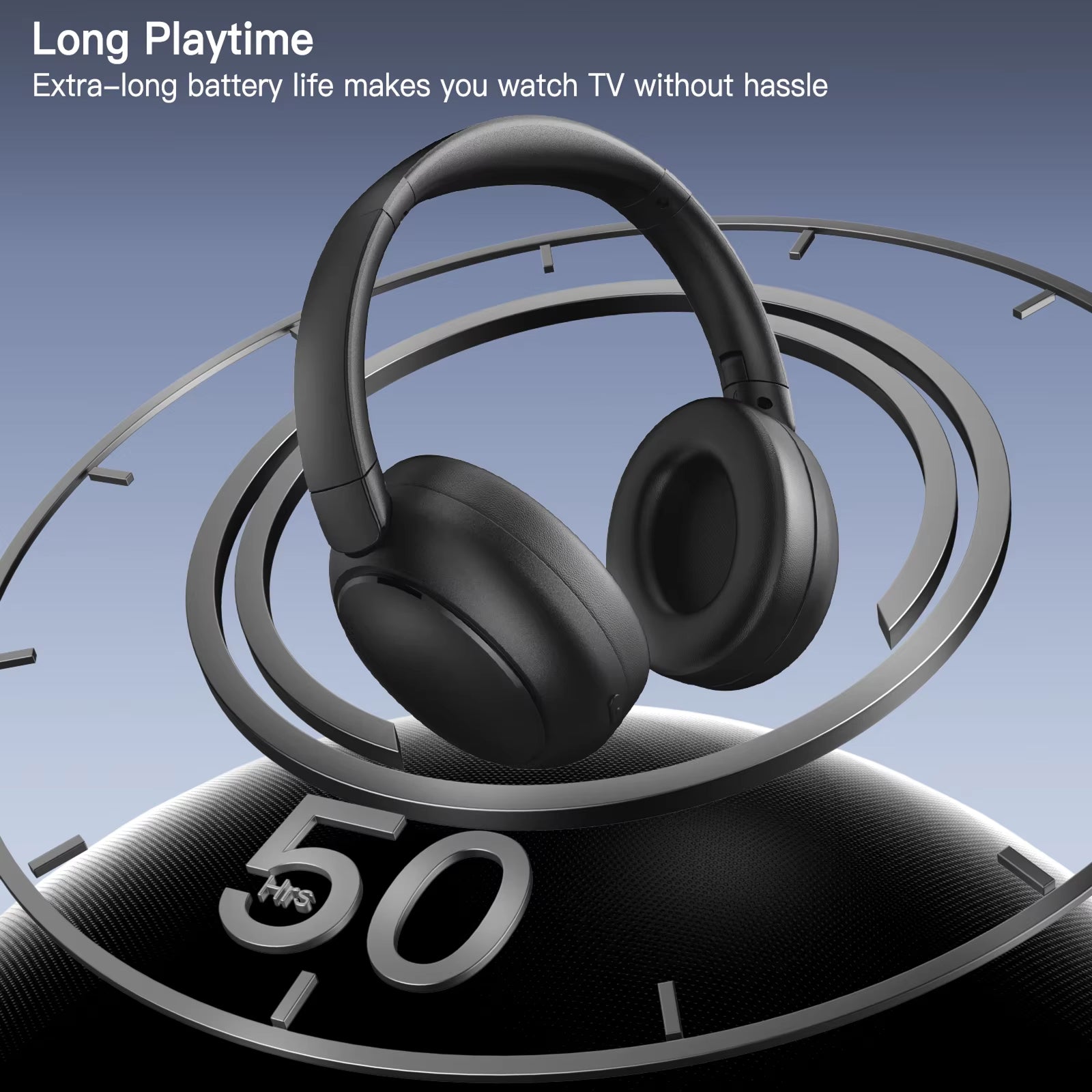 TV Headphones For Hearing Impaired | Wireless TV Headset | Bluetooth 2.4G