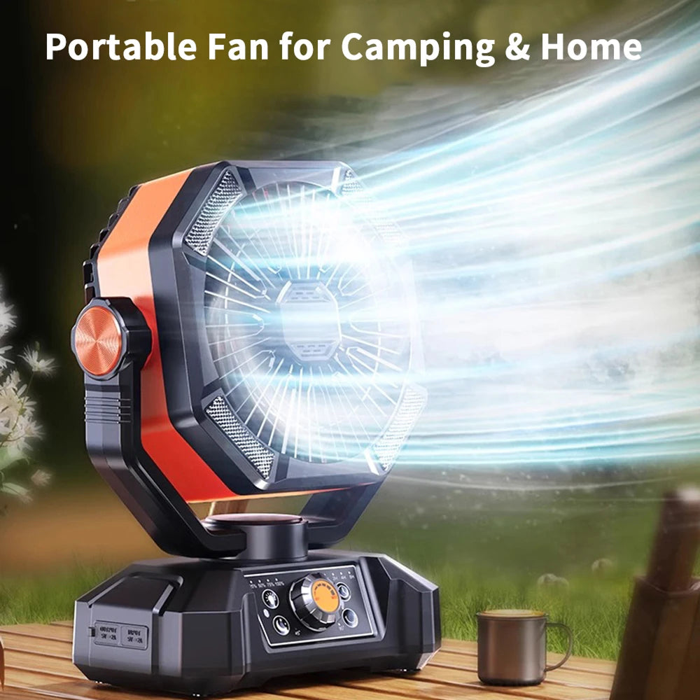 Portable Camping Cooling Fan
