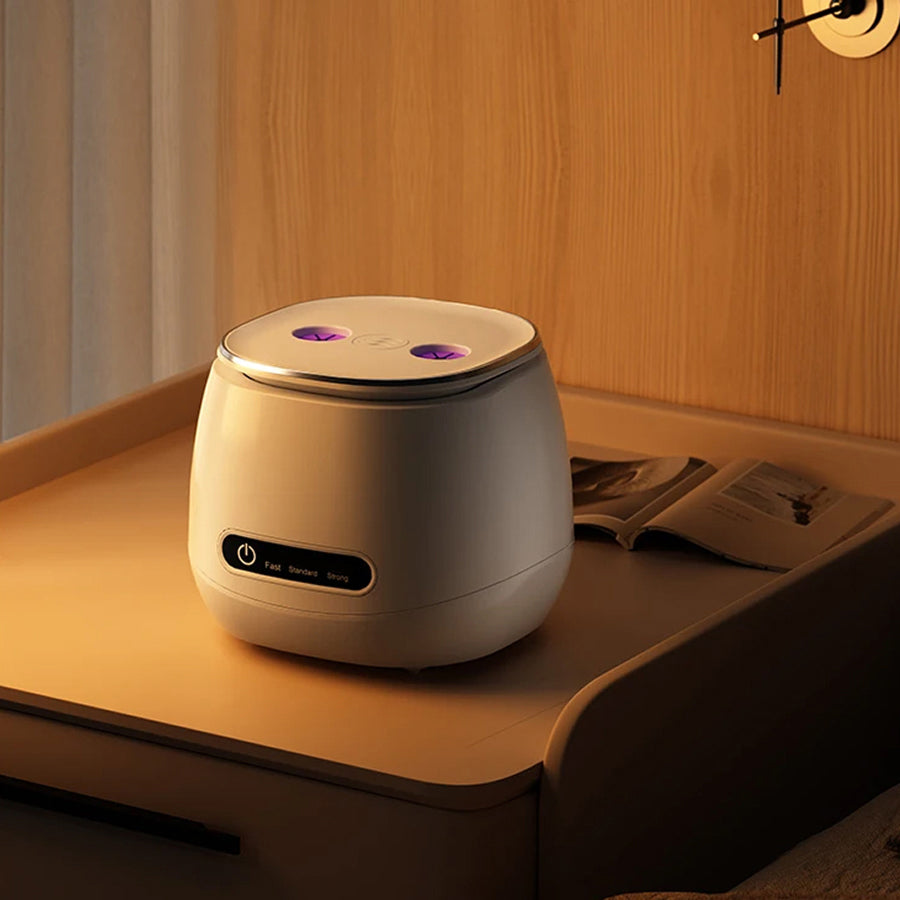 Ultrasonic Retainer Cleaner | 52kHz Deep Clean | Dual UV Sterilization | 3000mAh Battery