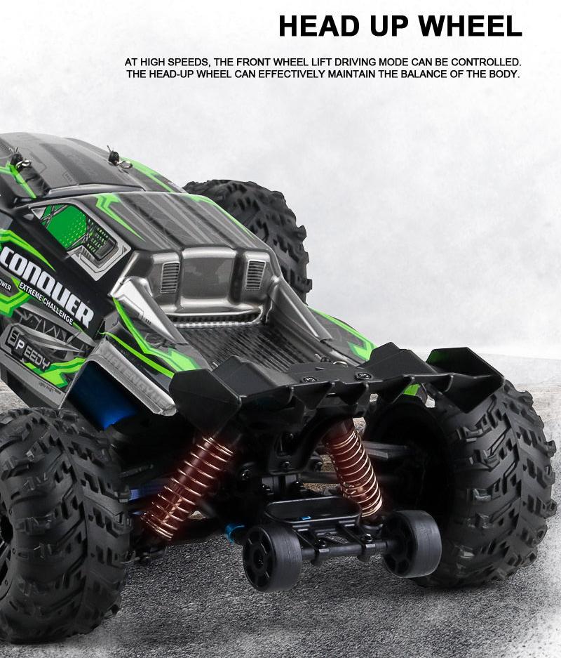 Conquer: 31 MPH Remote Control Racing Buggy - Monster Truck With Dual Batteries
