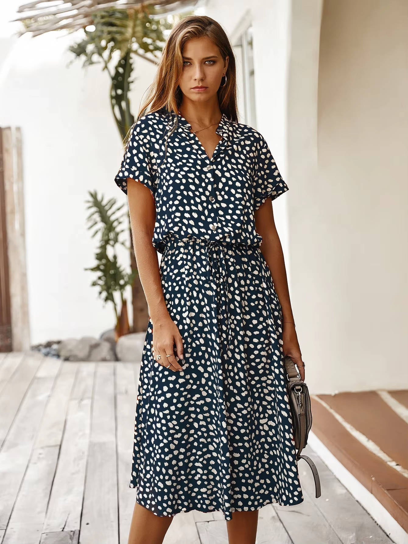 Womens Comfortable Summer Dress, Lightweight Casual Dress Breathable Soft Everyday Wear