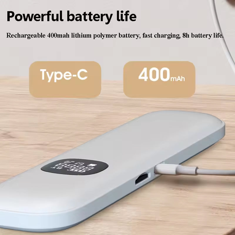 DreamyVyx Bone Conduction Pillow Speaker - Ultra-Slim 1.1cm Bluetooth 5.4 Under Pillow Speaker with 11 White Noise Sounds, Private Sleep Aid for