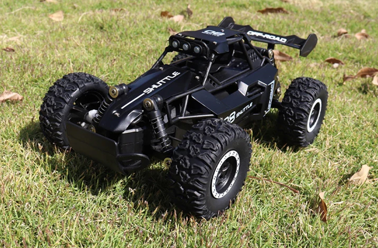 DriftXigo High-Speed RC Car – 4WD Remote Control Sports Car with LED Lights & Interchangeable Tyres