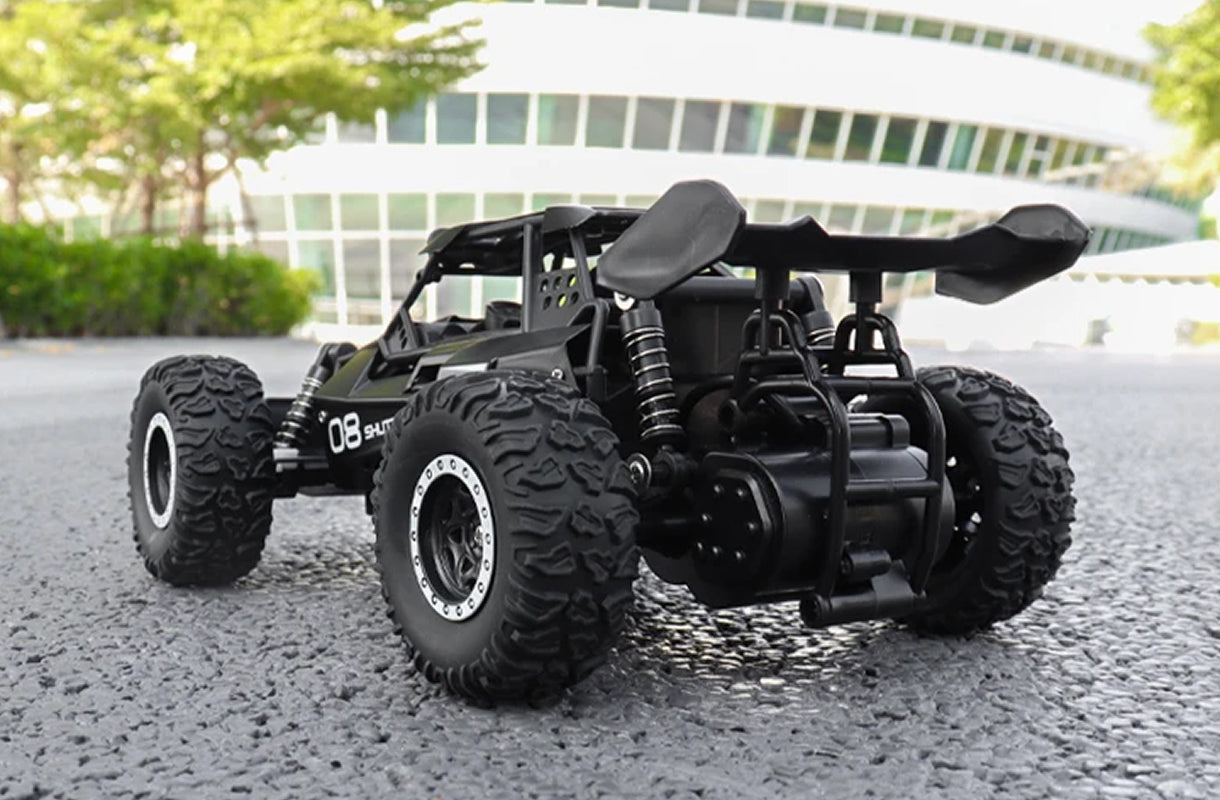 DriftXigo High-Speed RC Car – 4WD Remote Control Sports Car with LED Lights & Interchangeable Tyres