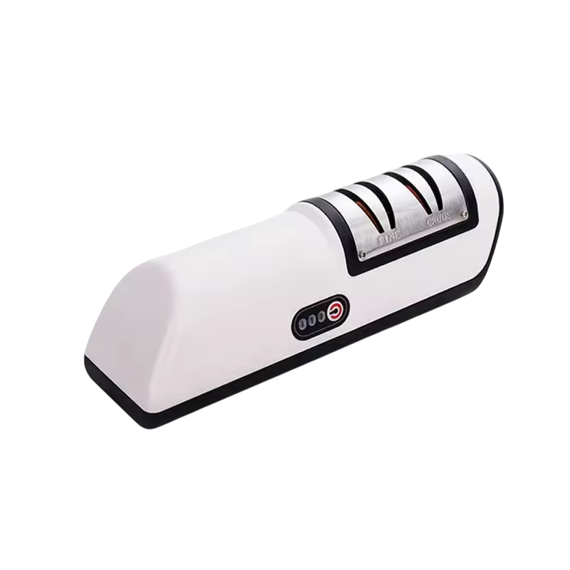 ElecKnyf Electric Knife Sharpener | Two Speed System | Wireless Battery | One Touch Control | Safe Slot Design