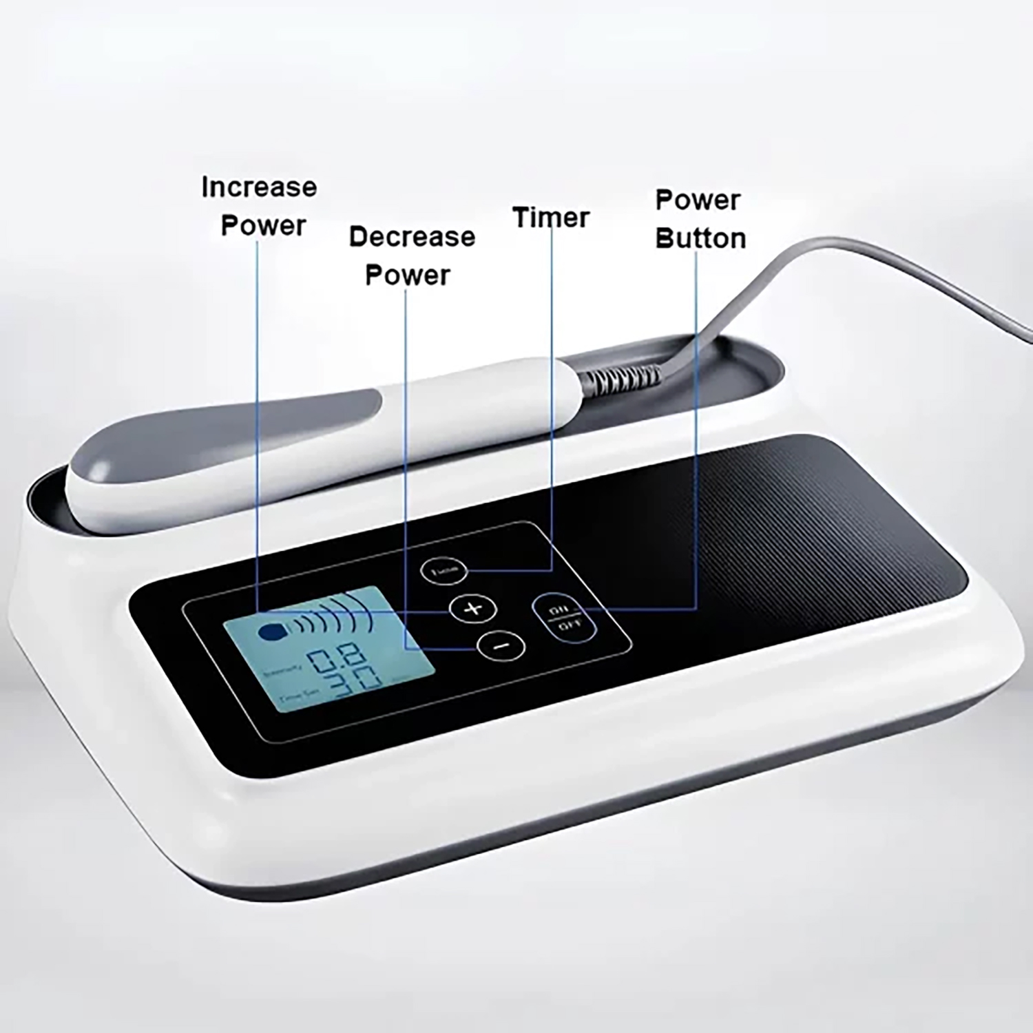 Professional Therapeutic Ultrasound Machine | Deep Tissue Pain Relief for Muscle & Joint Injuries