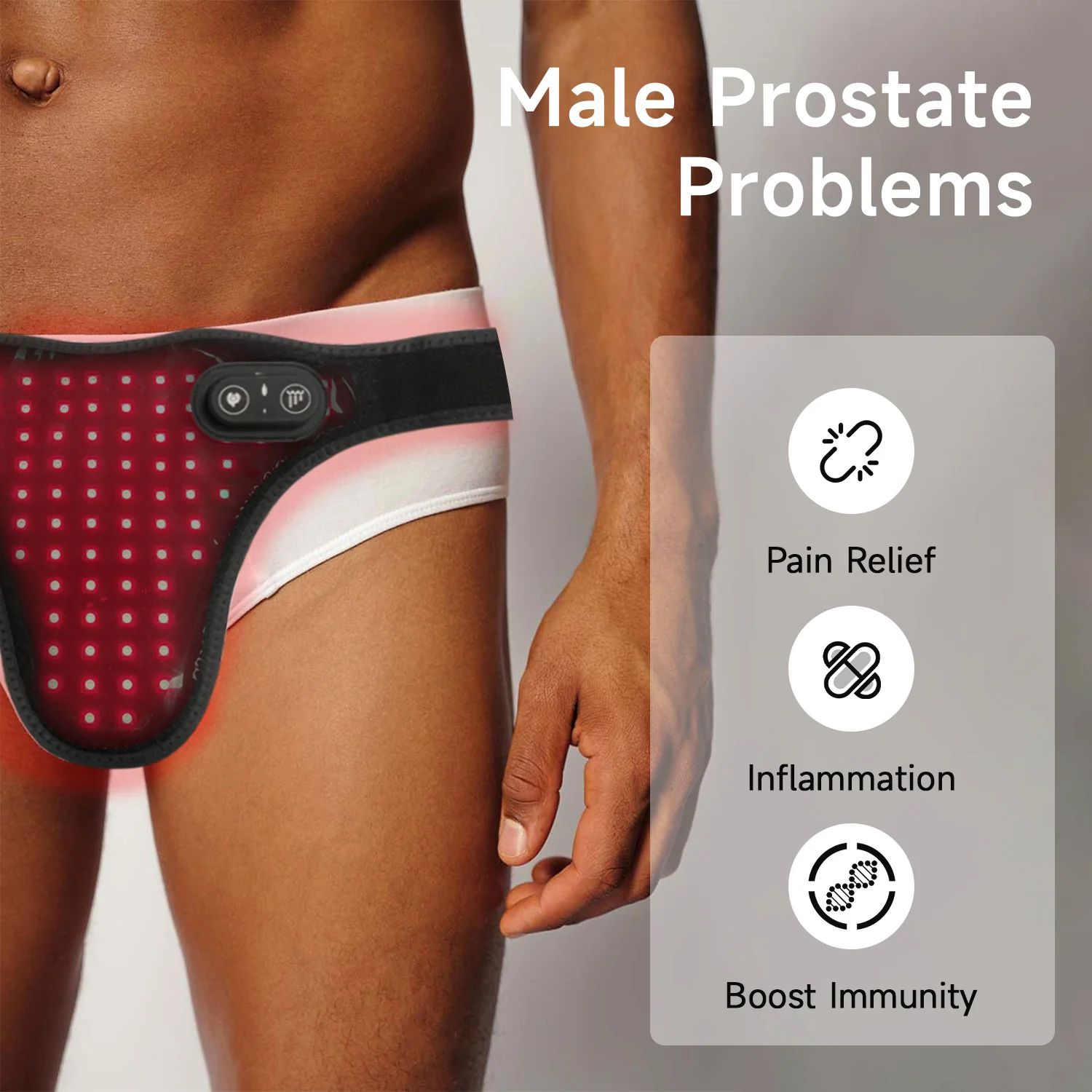 Male Wellness Red Light Therapy Device – Pain Relief & Performance