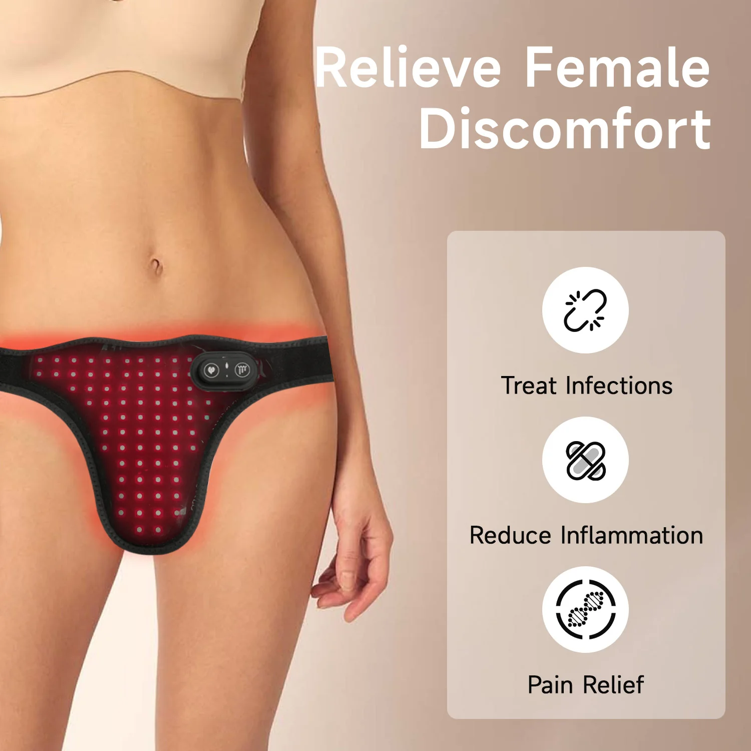 Women’s Intimate Area Red Light Therapy – Non-Invasive Healing & Vitality