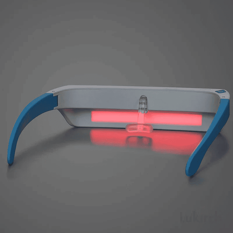 2-in-1 Red & Blue LED Light Wellness Glasses | Wearable Light Therapy for Visual Comfort & Mood Support