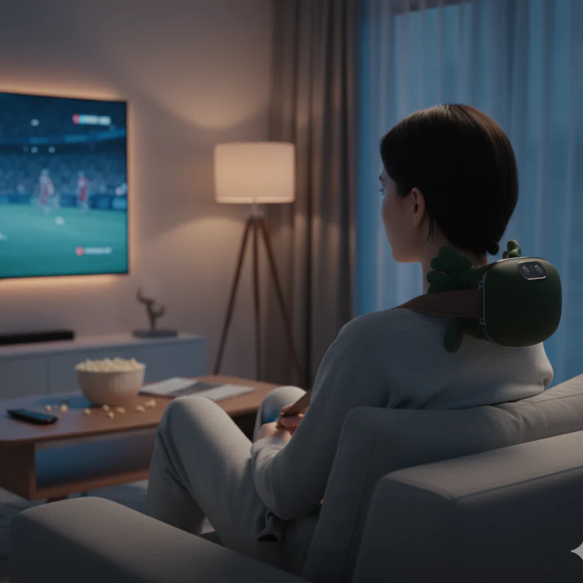 Heated Shiatsu Neck & Shoulder Massager ,Deep Tissue Neck and Shoulder Massager