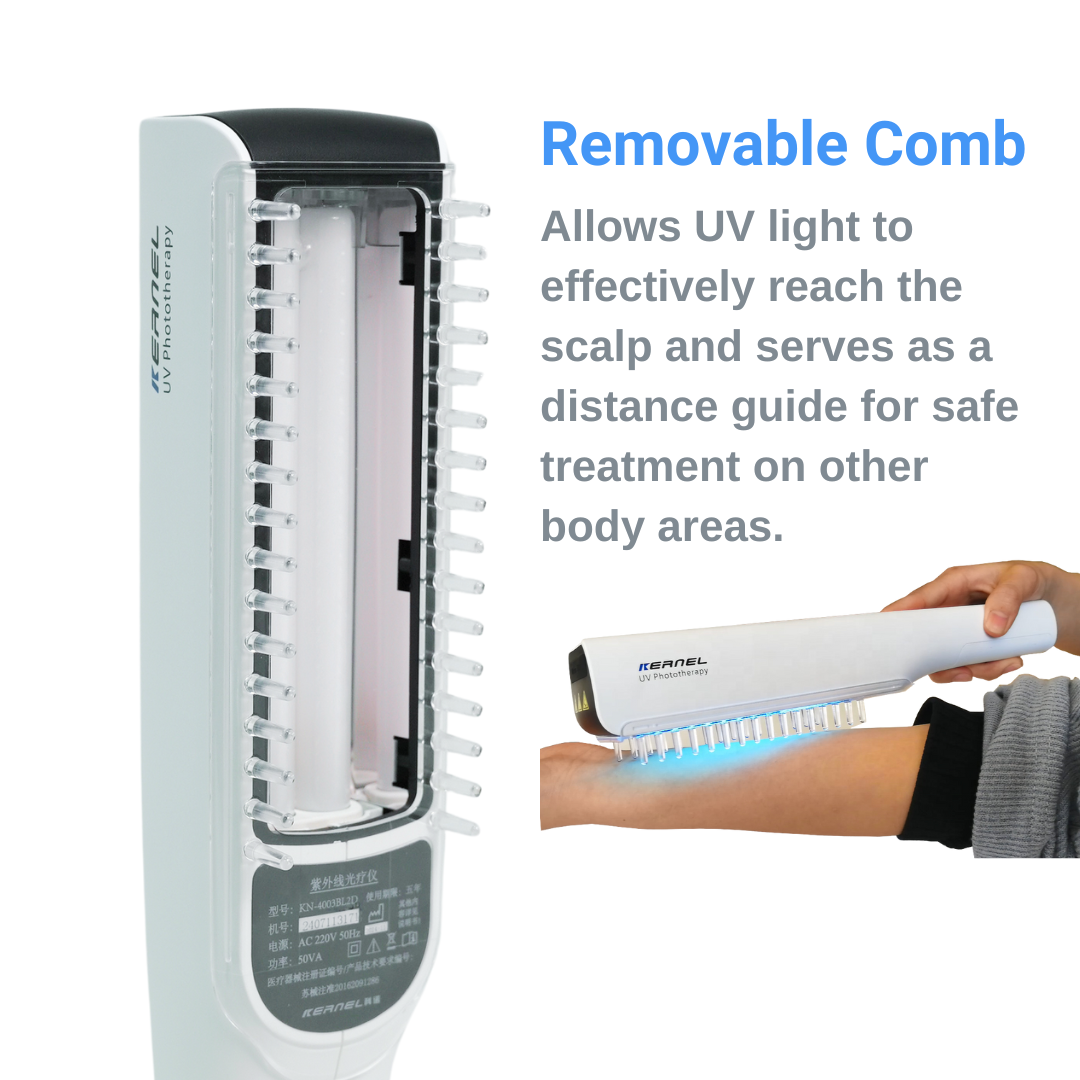 Pro cordless Narrowband Handheld UVB 311 Nm Lamp