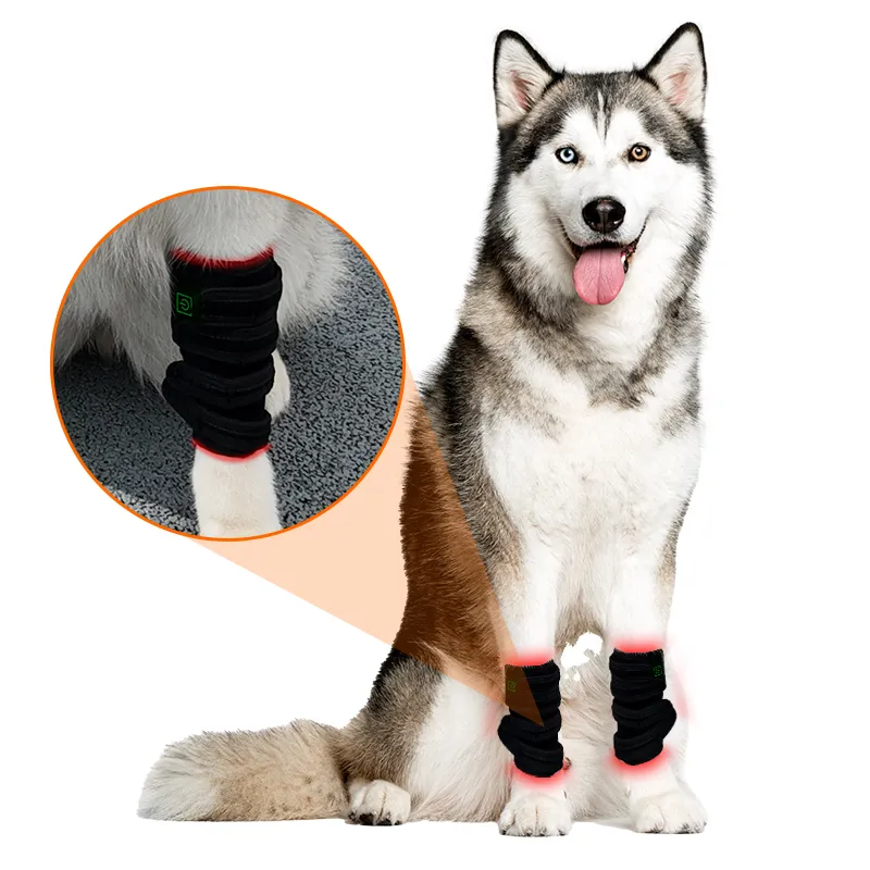 2PCs-Red Light Therapy Pet Leg Wrap