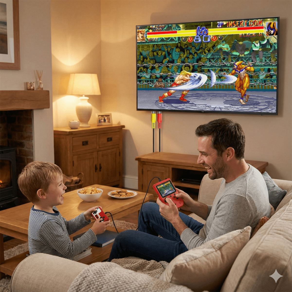 Game Console Handheld Retro Gaming Portable Arcade Player