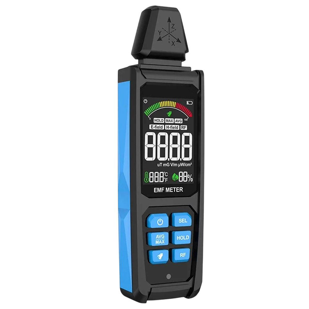 Radiation Detector | EMF Meter | Multi Field Measurement | LCD Display Monitor