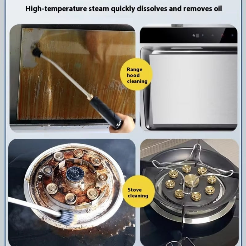 Achieve a spotless, chemical-free home with the powerful and versatile FlashiMist Handheld Steam Cleaner