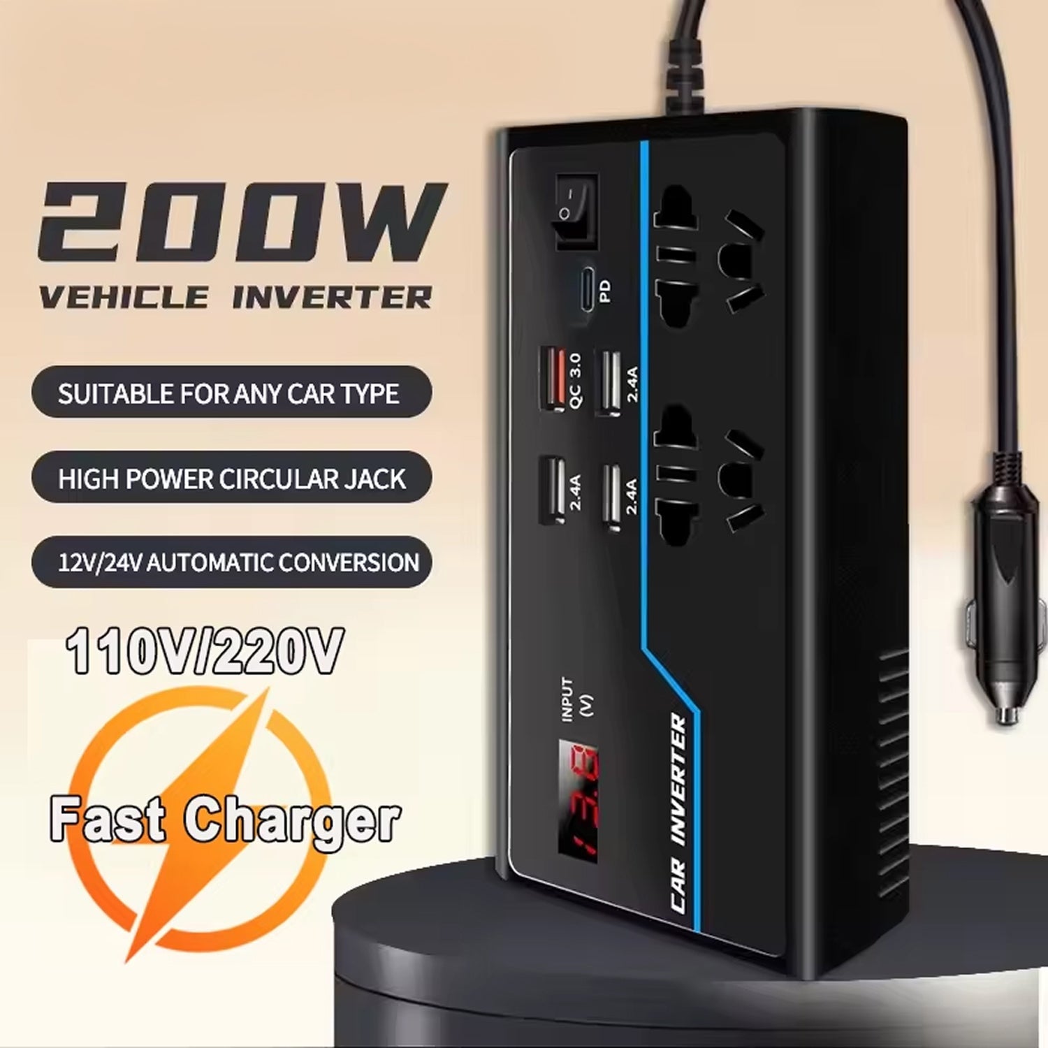 FlipiDrive Vehicle Inverter