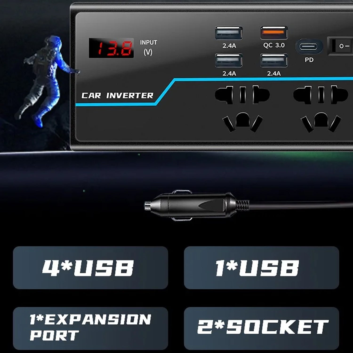 FlipiDrive Vehicle Inverter