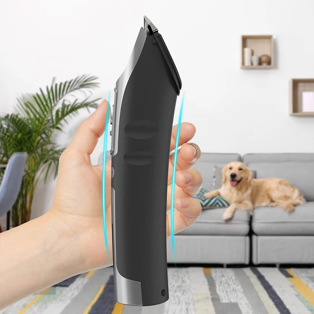 FuriCutx Professional Dog Grooming Clippers, Quiet Cordless Heavy-Duty Metal Pet Hair Trimmer for Small & Large Dogs