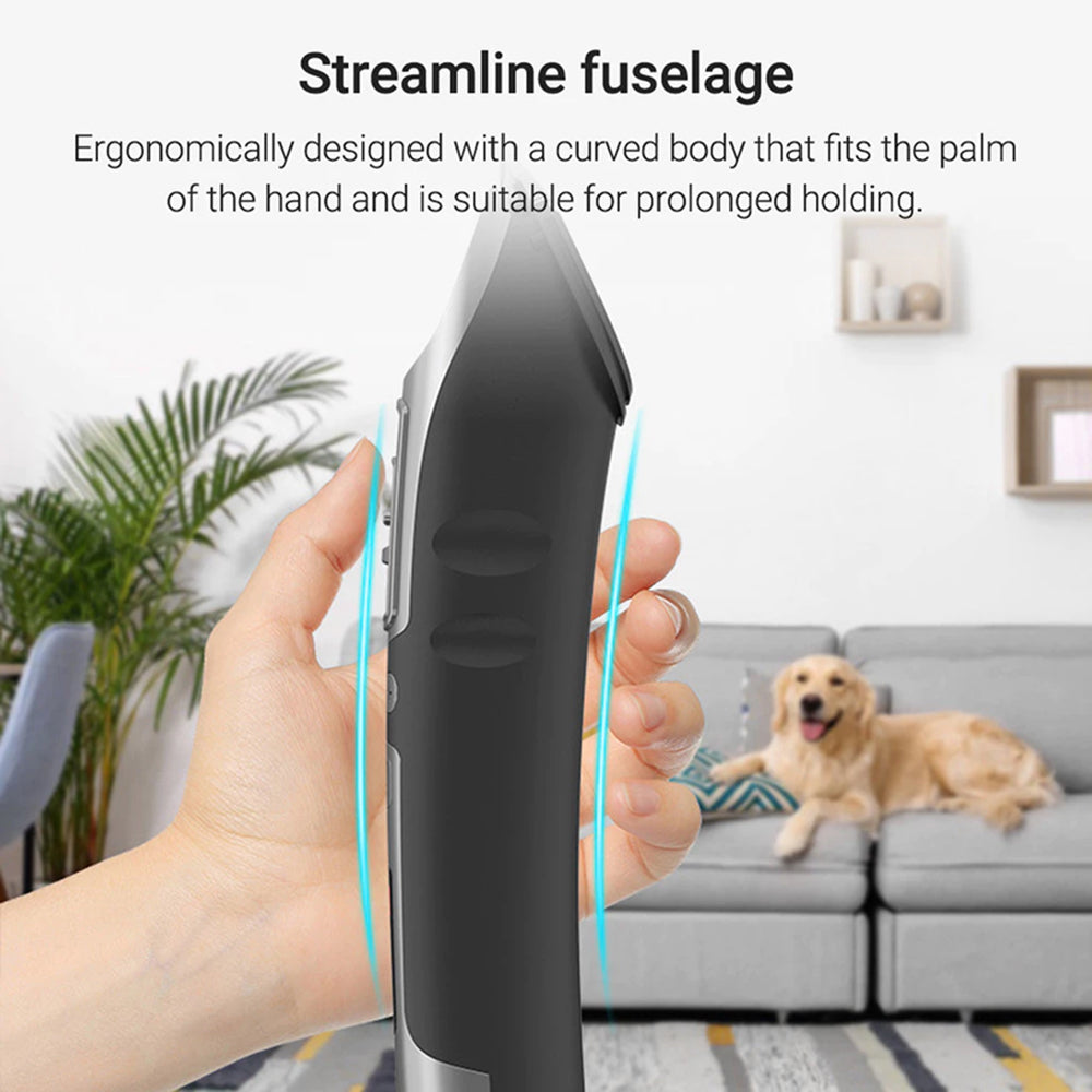 FuriCutx Professional Dog Grooming Clippers, Quiet Cordless Heavy-Duty Metal Pet Hair Trimmer for Small & Large Dogs