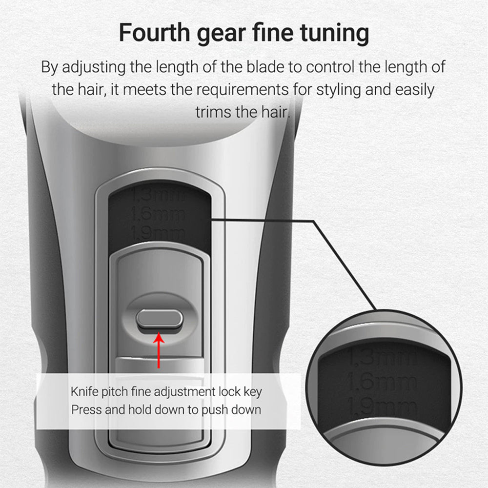 FuriCutx Professional Dog Grooming Clippers, Quiet Cordless Heavy-Duty Metal Pet Hair Trimmer for Small & Large Dogs
