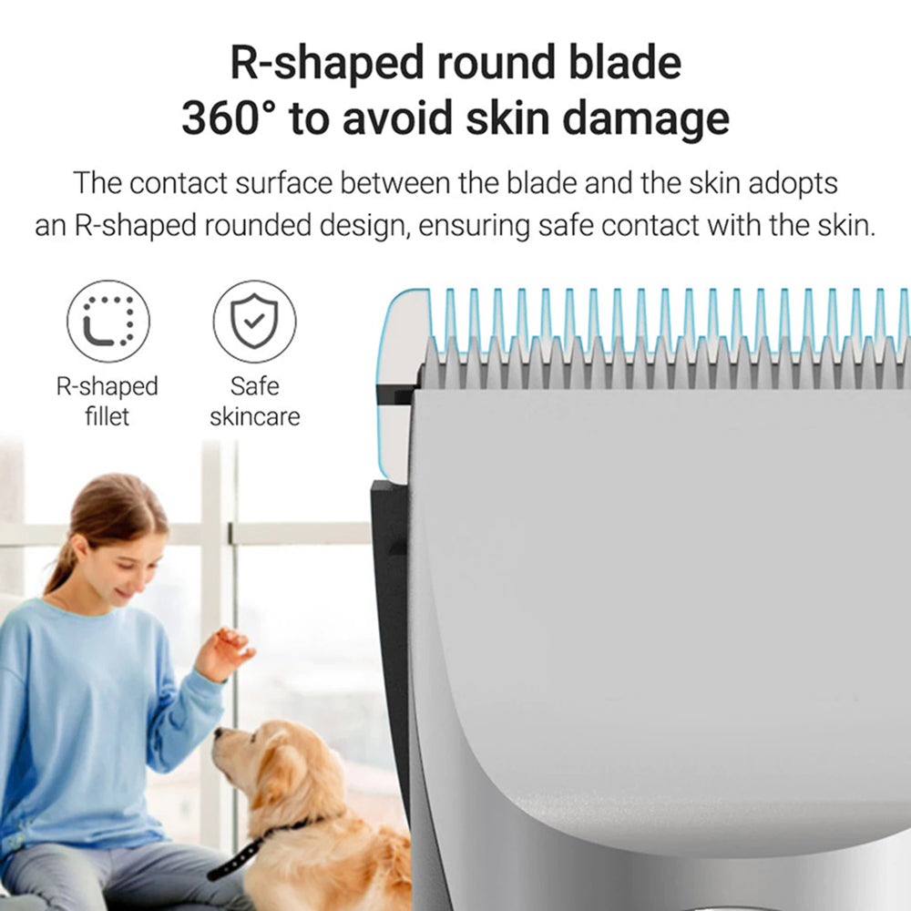 FuriCutx Professional Dog Grooming Clippers, Quiet Cordless Heavy-Duty Metal Pet Hair Trimmer for Small & Large Dogs