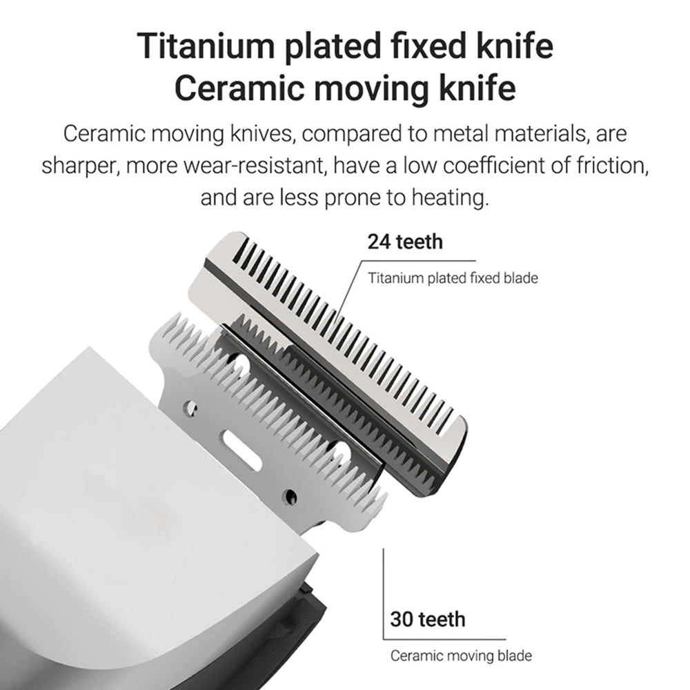 FuriCutx Professional Dog Grooming Clippers, Quiet Cordless Heavy-Duty Metal Pet Hair Trimmer for Small & Large Dogs