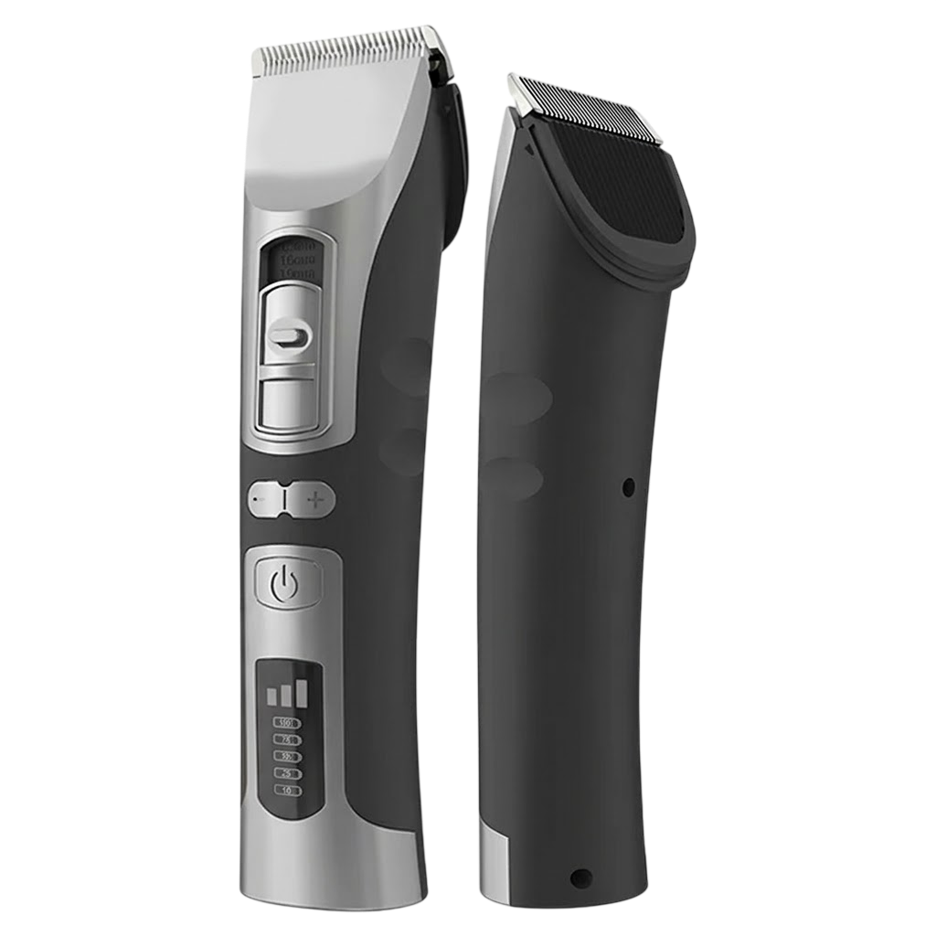 FuriCutx Professional Dog Grooming Clippers, Quiet Cordless Heavy-Duty Metal Pet Hair Trimmer for Small & Large Dogs