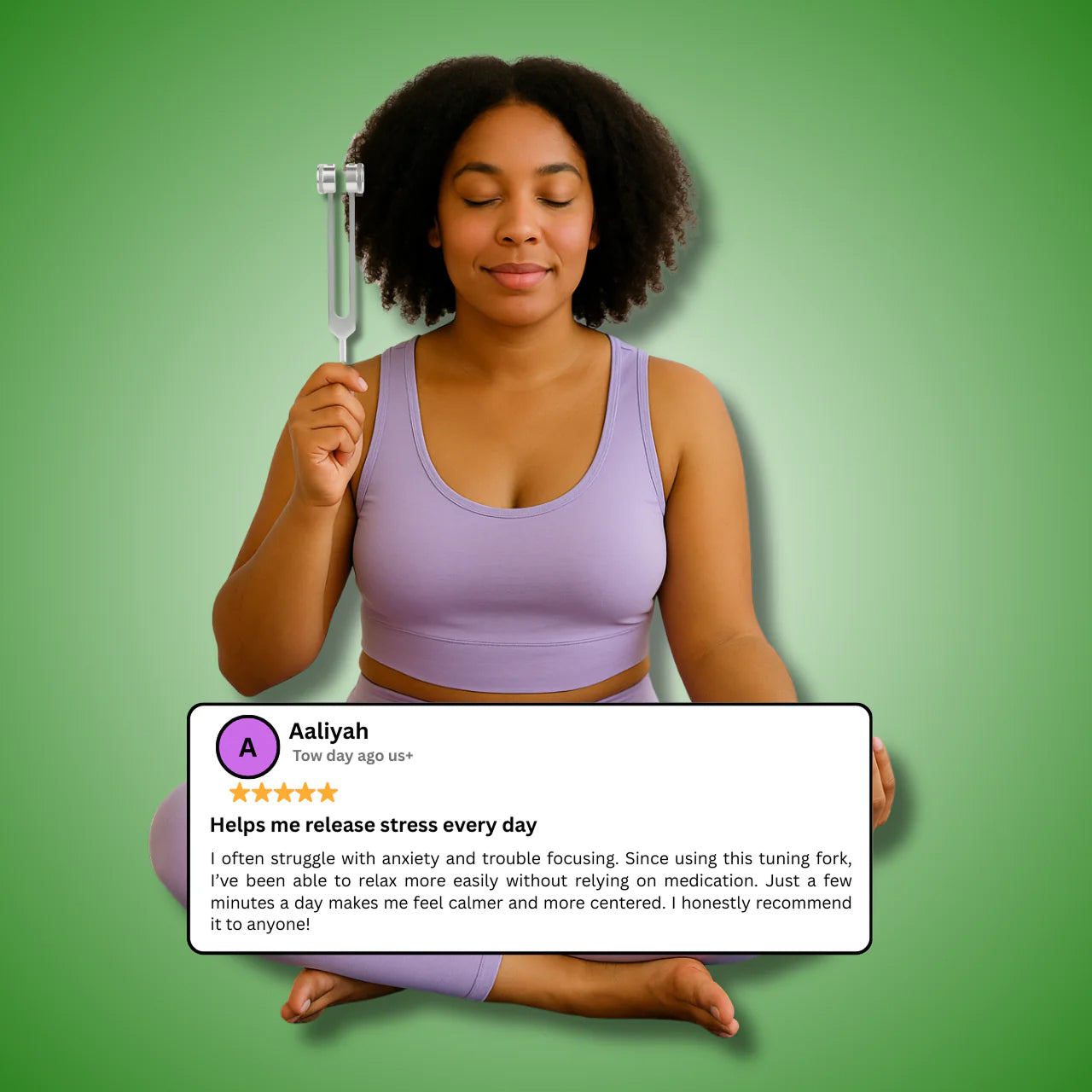Healabest Tuning Forks for Healing - Deep Vibration Frequency - Targeted Joint Inflammation Relief - Increases Range of Motion - Precise Relief