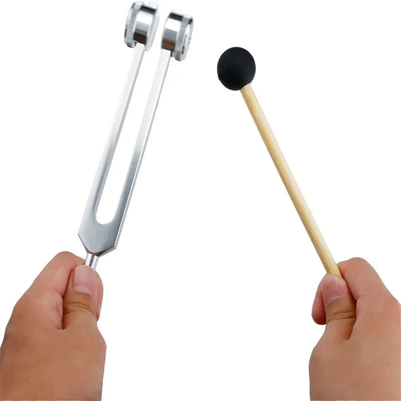 Healabest Tuning Forks for Healing - Deep Vibration Frequency - Targeted Joint Inflammation Relief - Increases Range of Motion - Precise Relief