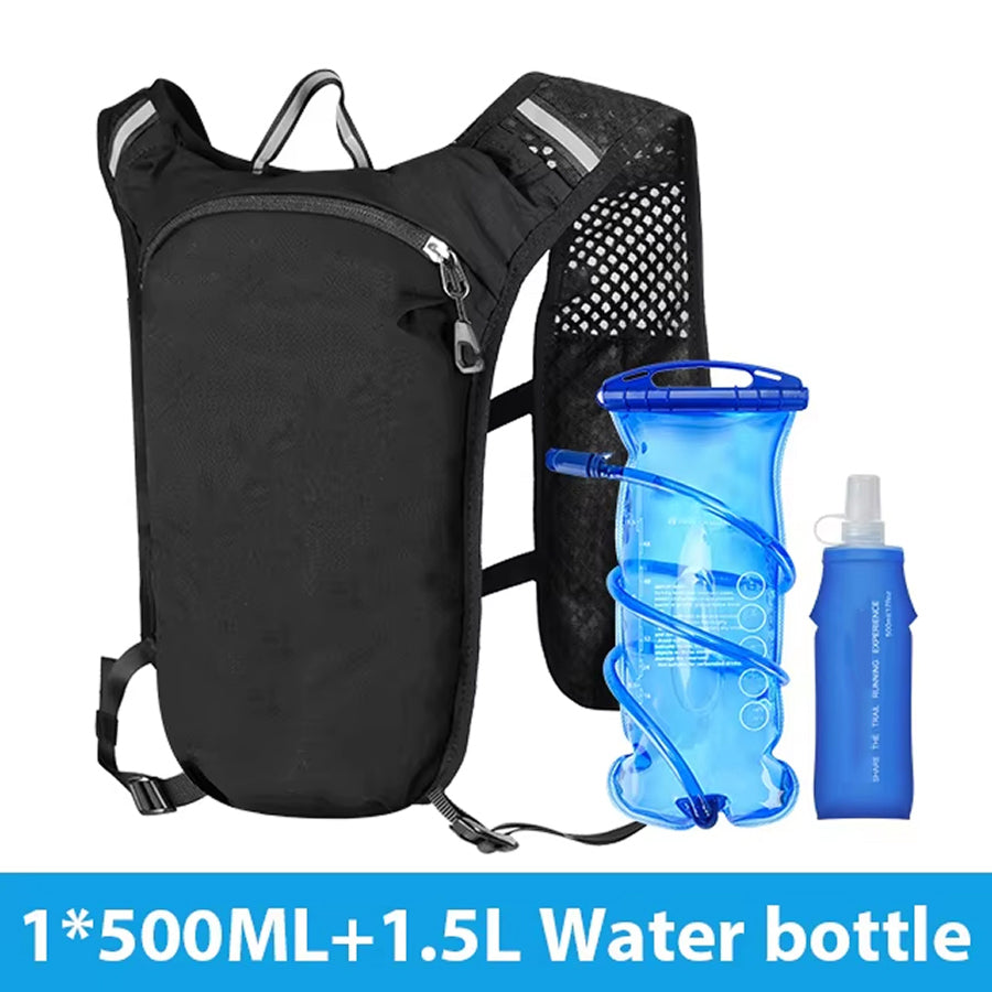 Hydrifiz Hydration Pack | 2L Storage Capacity | Breathable Mesh | Reflective Safety | Adjustable Fit