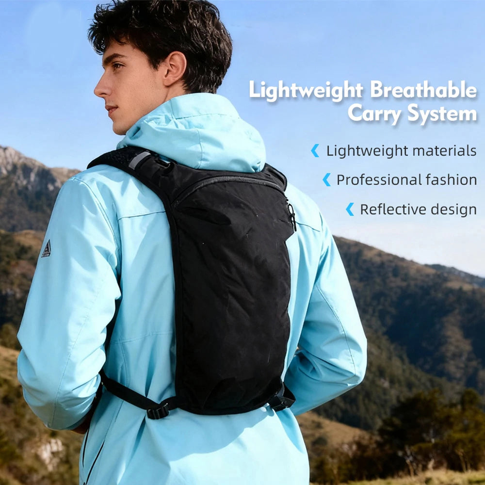 Hydrifiz Hydration Pack | 2L Storage Capacity | Breathable Mesh | Reflective Safety | Adjustable Fit