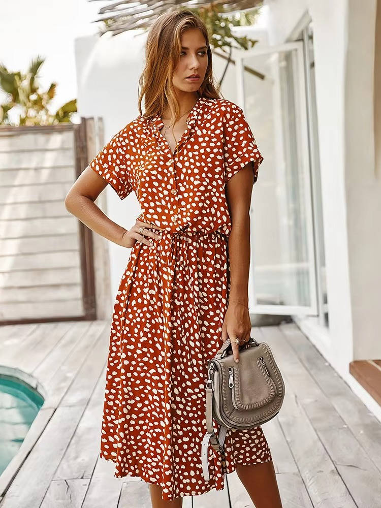 Womens Comfortable Summer Dress, Lightweight Casual Dress Breathable Soft Everyday Wear